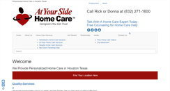 Desktop Screenshot of houston-homecare.com